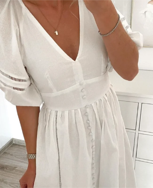 biała sukienka coś pięknego butik